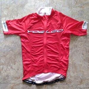 Yoeleo Men's Short Sleeve Cycling jersey, size Medium